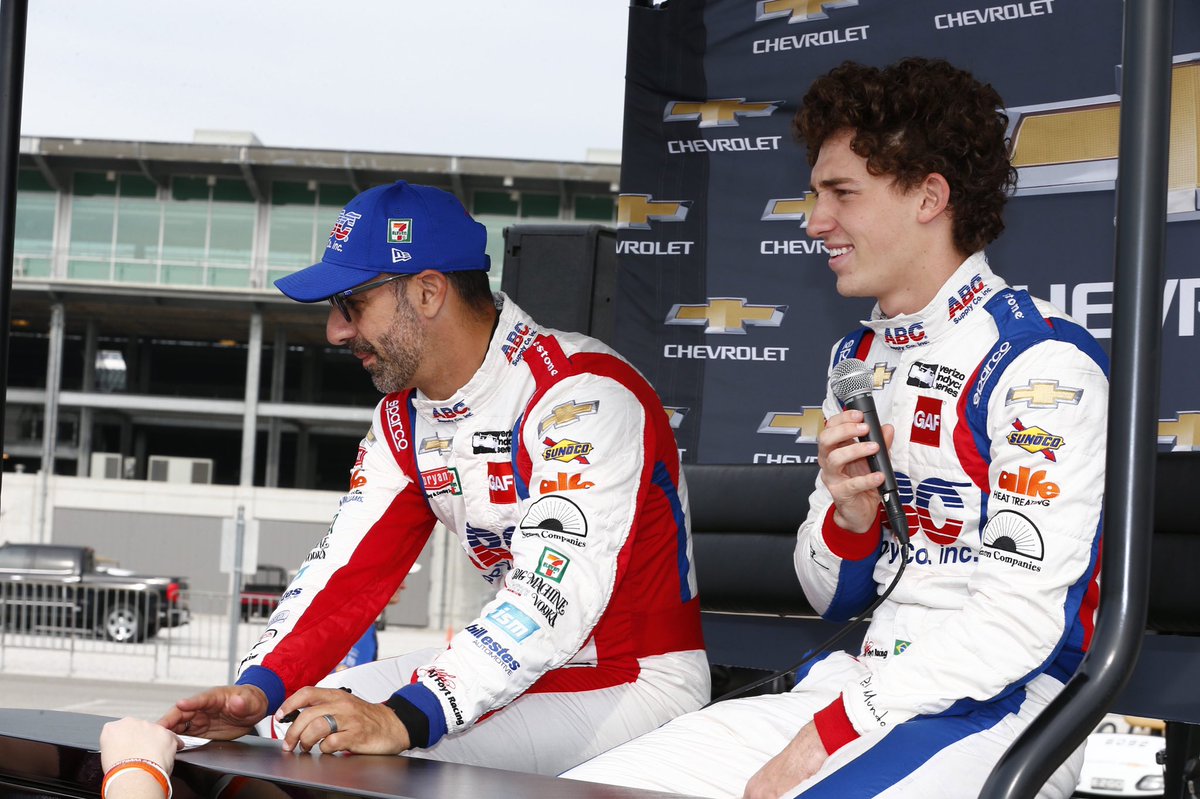 Aj Foyt Racing On Twitter Hey Race Fans If You Re Ims Today Tonykanaan And Matheusleist Will Be At The Teamchevy Display For A Q A From 2 15 2 30p Et Come Say Abcsupplyracing