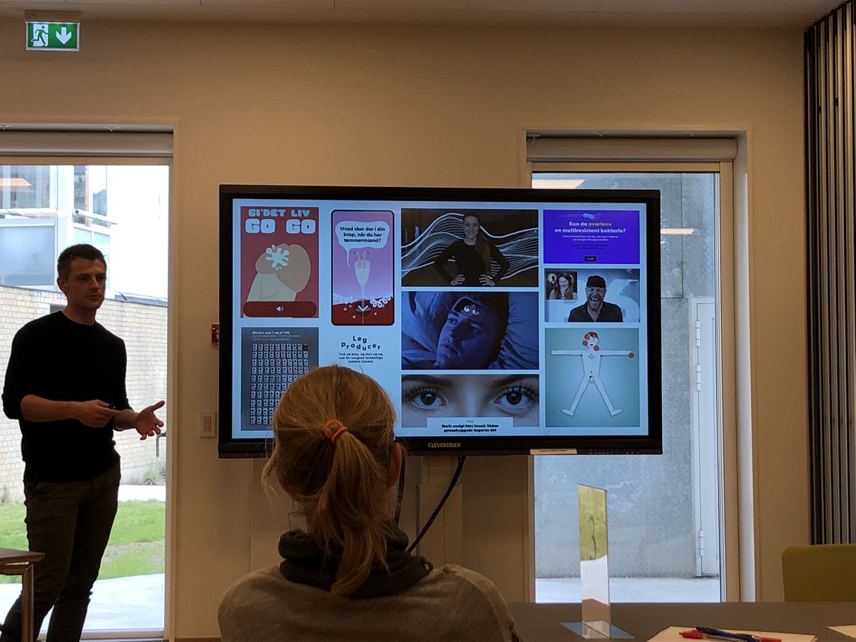LarsJ3's tweet photo. I dag havde vi besøg af @lassefrom i vores interne Social Labs, hvor medarbejdere mødes på tværs af afdelinger og taler digitalt indhold og sociale medier. Denne gang med fokus på distribution, formatering og versionering - og barriererne herfor. Super spændende! https://t.co/TNvRpT22fS