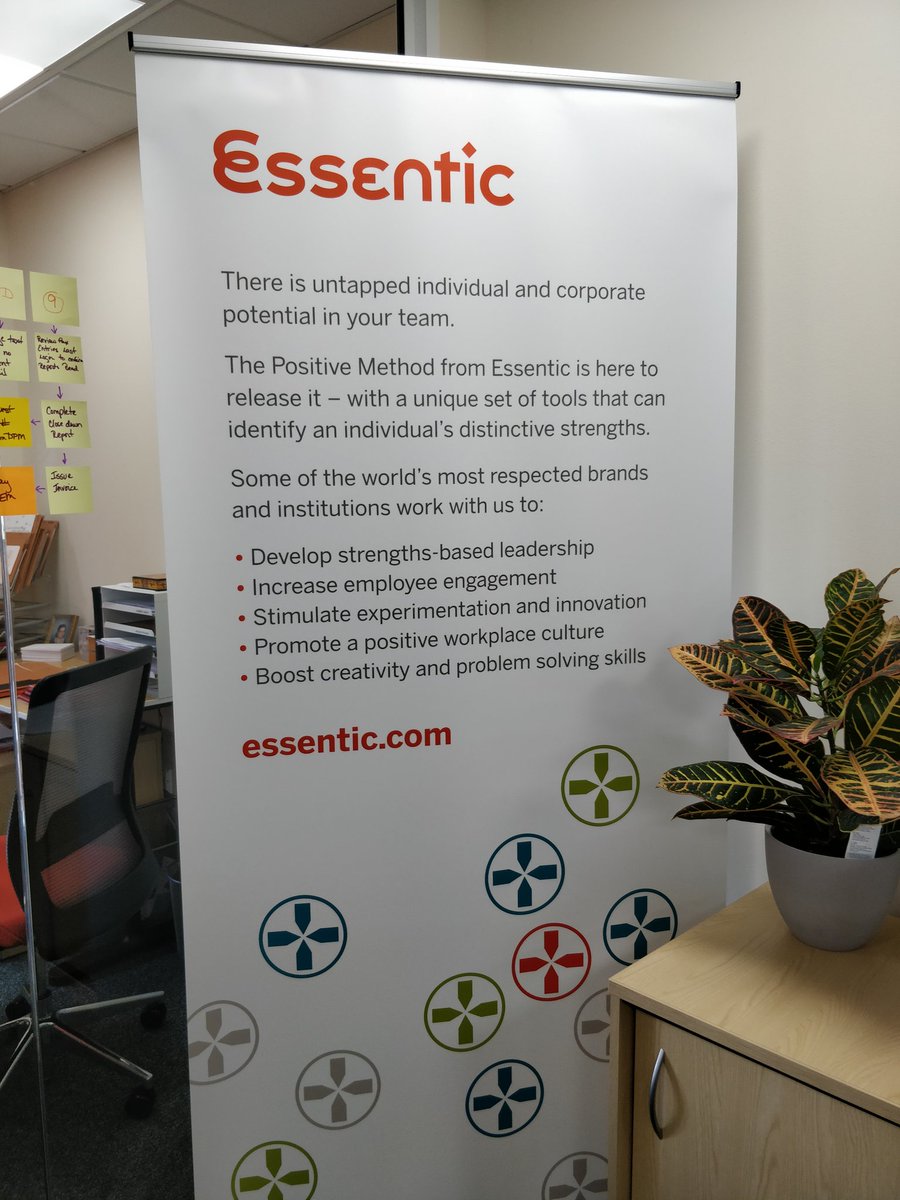 VylaRollins's tweet photo. Thanks @EssenticTPM for invitation to spend day with you! Have used your tool for years &amp; impressed at increased take up by global #Organisations. Delighted to also review my 1stSelf report w/ you once again--5 years on! #PositivePsychology #IOPsych #AliveAtWork #EvidenceBased https://t.co/8uNZHYxd4A
