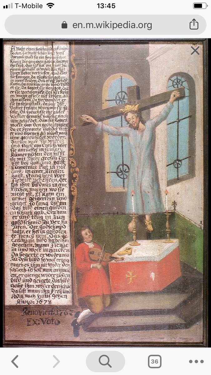 EmilyGuerry's tweet photo. More #hairymary! Here in #s263 #kzoo2019 Martha Easton shared her work on hair, gender, & sexuality- from the growth of long hair as a possible means of protection/concealment for Mary of Egypt to the crucified Wilgefortis & her miraculous beard 💁♀️ https://t.co/kHsna7gHuK