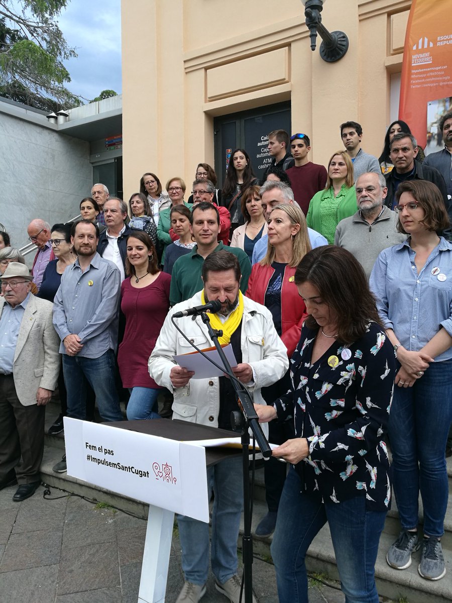 cugatmedia's tweet photo. .@ercsantcugat presenta un manifest de suport a la seva candidatura per posar en valor un #SantCugat 'transversal'

#Cugatcat és aquí per explicar-t'ho.

@MESsantcugat @mireiaingla @raulromeva @fraduchaltet https://t.co/31ImaCwKBe