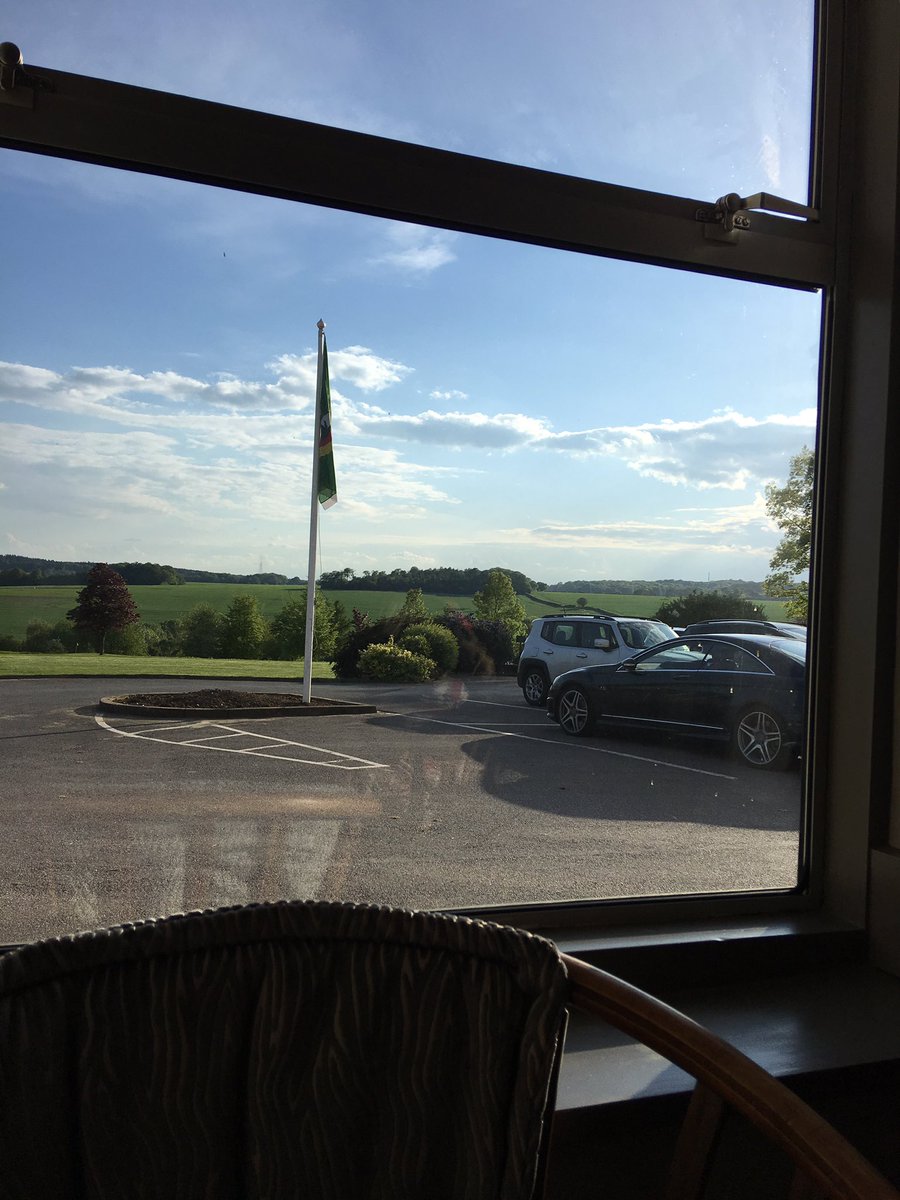 very lucky with the weather today! #wisemantrustgolf