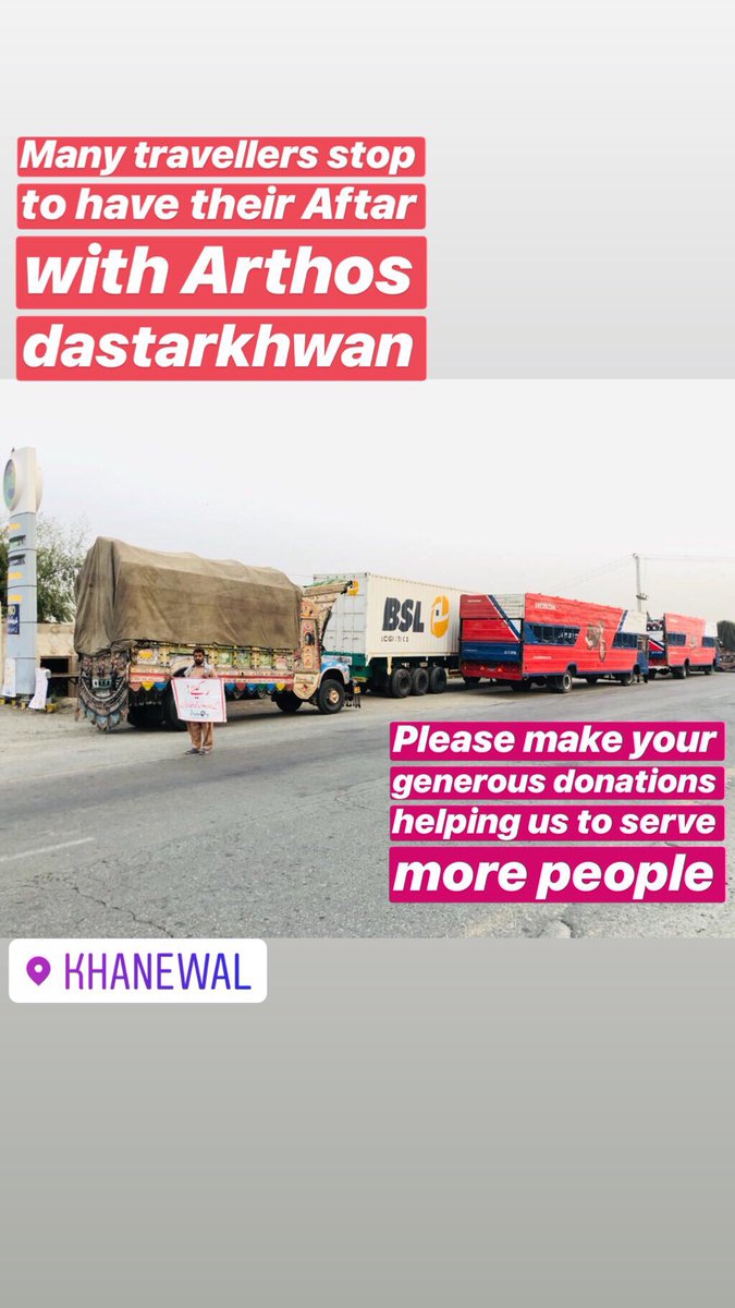 arthosteam's tweet photo. Road Side #aftar  day 4 in khanewal , anyone travelling via GT road can have their Aftar with #arthos ! #FridayFeeling #FridayMotivation #HuaToHua https://t.co/e1YDmh0o1o