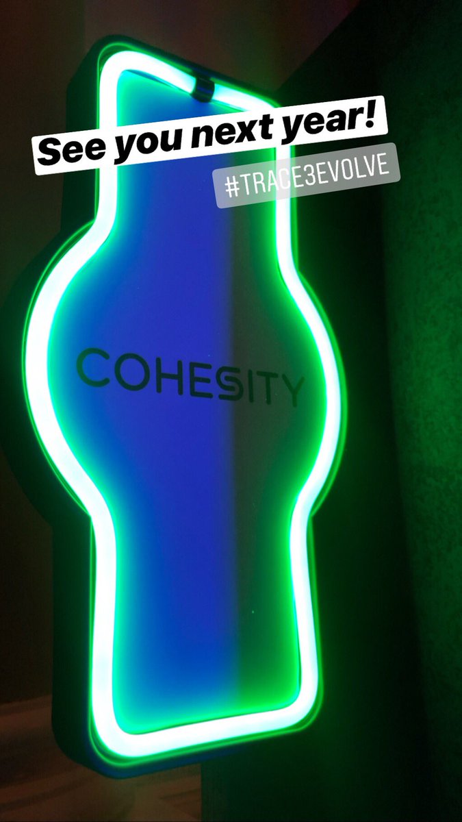 alyseokumura's tweet image. Thank you @trace3 for a great #Trace3Evolve conference! 🙏🏼 see you next year! #CohesityEvents 
@cbcortes