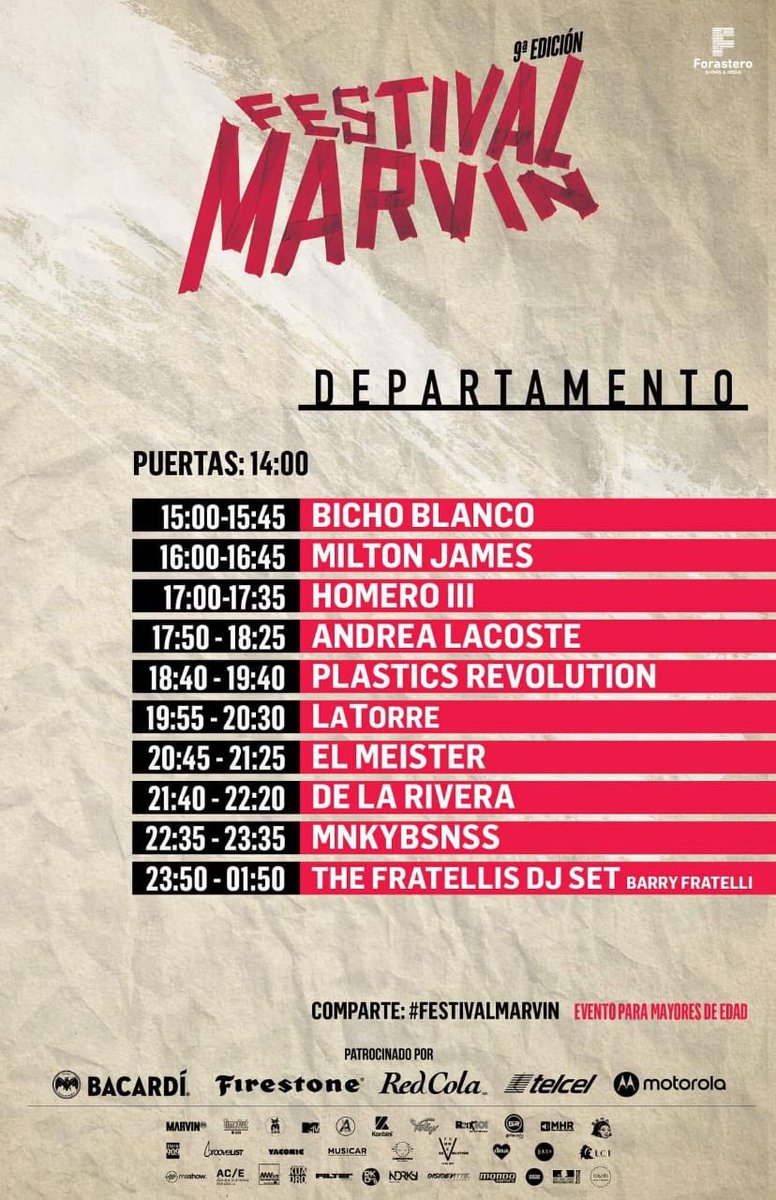 suenadelarivera's tweet photo. Sábado 18 l 21:40 hs @RevistaMarvin #Departamento #StudioBar 🇲🇽 https://t.co/zyEIkhdcrY