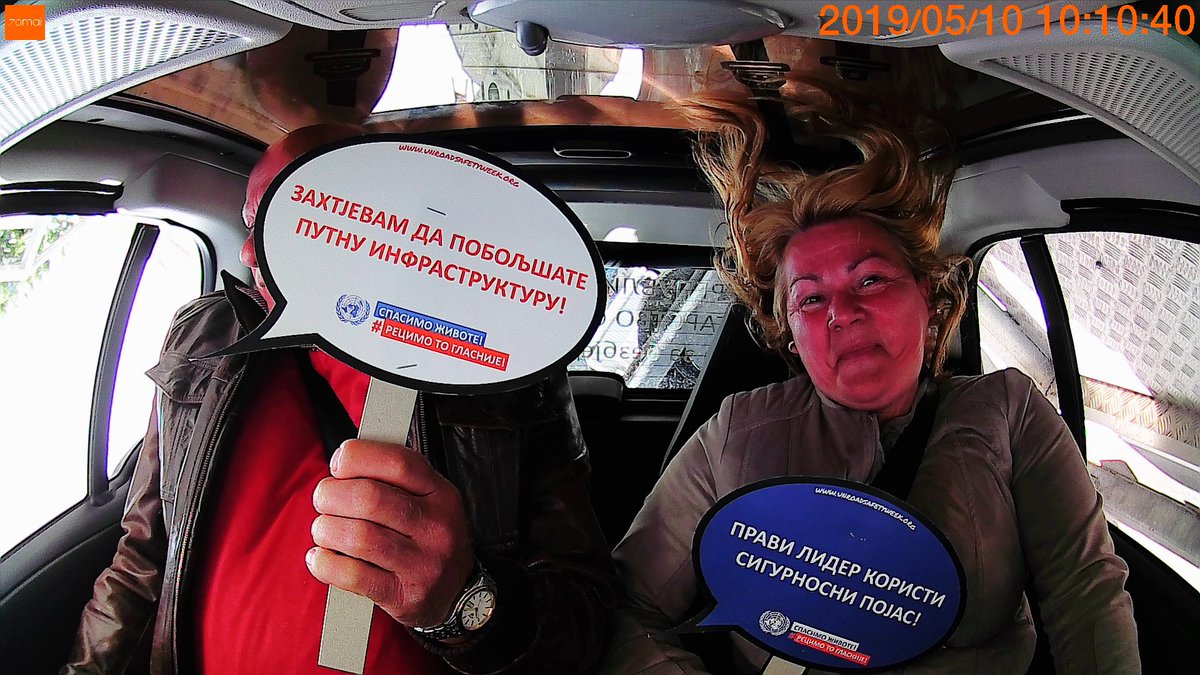 ABSRSrpske's tweet photo. THE RIGHT LEADER USES SAFETY SEAT-BELT
Seat belt convincer!
#50by30 #RoadSafetyWeek #UNRoadSafetyWeek https://t.co/uBHteH5Yl2