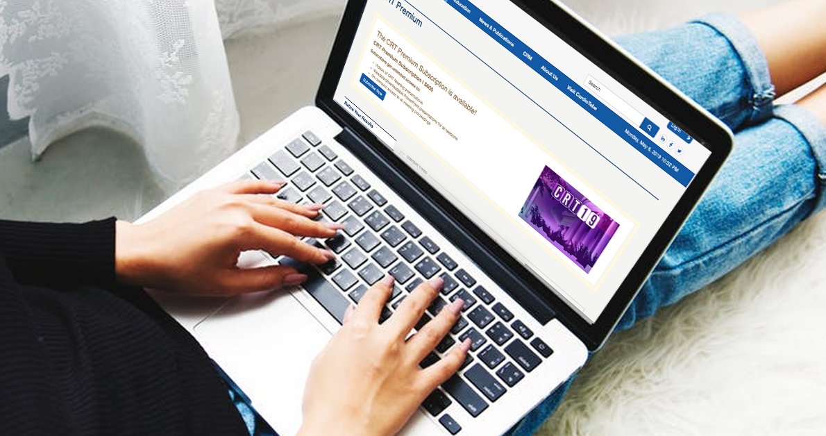 CRT_meeting's tweet image. #Didyoumiss #CRT2019?

Don’t worry. You can simply #subscribeto #CRTPremium!

Enjoy #unlimitedaccess to videos of CRT #presentations and #ondemandaccess to all #meetingproceedings.

Click this link to get started: qoo.ly/xa7sz #CRT2020 #CRTMeeting