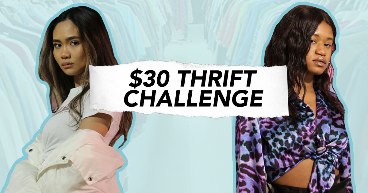 Are you on a budget and are looking for some fashionable finds? See how <a href="/melissaedre/">mel ◡̈</a> and <a href="/prescyllav/">pv</a> styled themselves on a really tight budget during this thrift challenge: buff.ly/2KpILFl