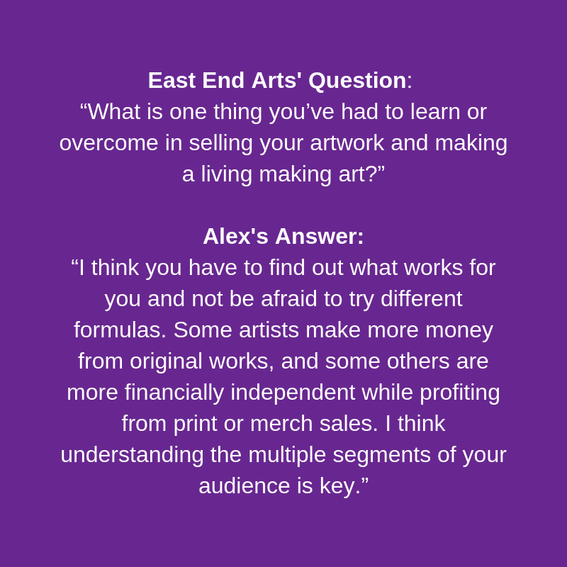 EastEndArtsTO's tweet photo. Are you registered for✨Net(work): Dollars &amp; Sense✨, a free evening of dialogue &amp; learning for #artists &amp; creative professionals!? Join us Thurs May 16, 7-9pm, @ @Connections1840! Alex Garant will be 1 of 3 artists &amp; panelists for the evening😁! Register: https://t.co/BY9emdTg7V https://t.co/inNfW11yPt