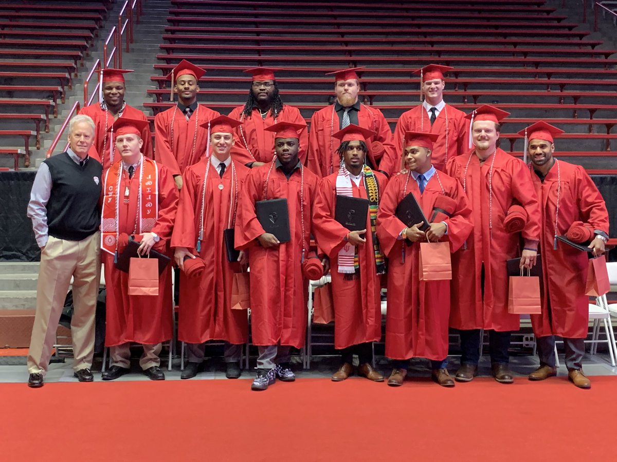 Congratulations to all our guys who walked today in Spring graduation ceremonies!!! Tremendous accomplishment and happy we will see some of these grads working on Master’s degrees next Fall!!! #GoLobos
