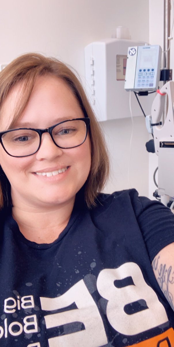 Chemo day 1! #bebig #bebold #bebrave @JayMiglionico @Dk1team1dream <a href="/tonywagner29/">Tony Wagner</a> <a href="/7thFlais/">Martin Flais</a> @SPGBobbie <a href="/spgjasonjames/">SPG Jason</a> Thank you #boostnation for all the love and support!