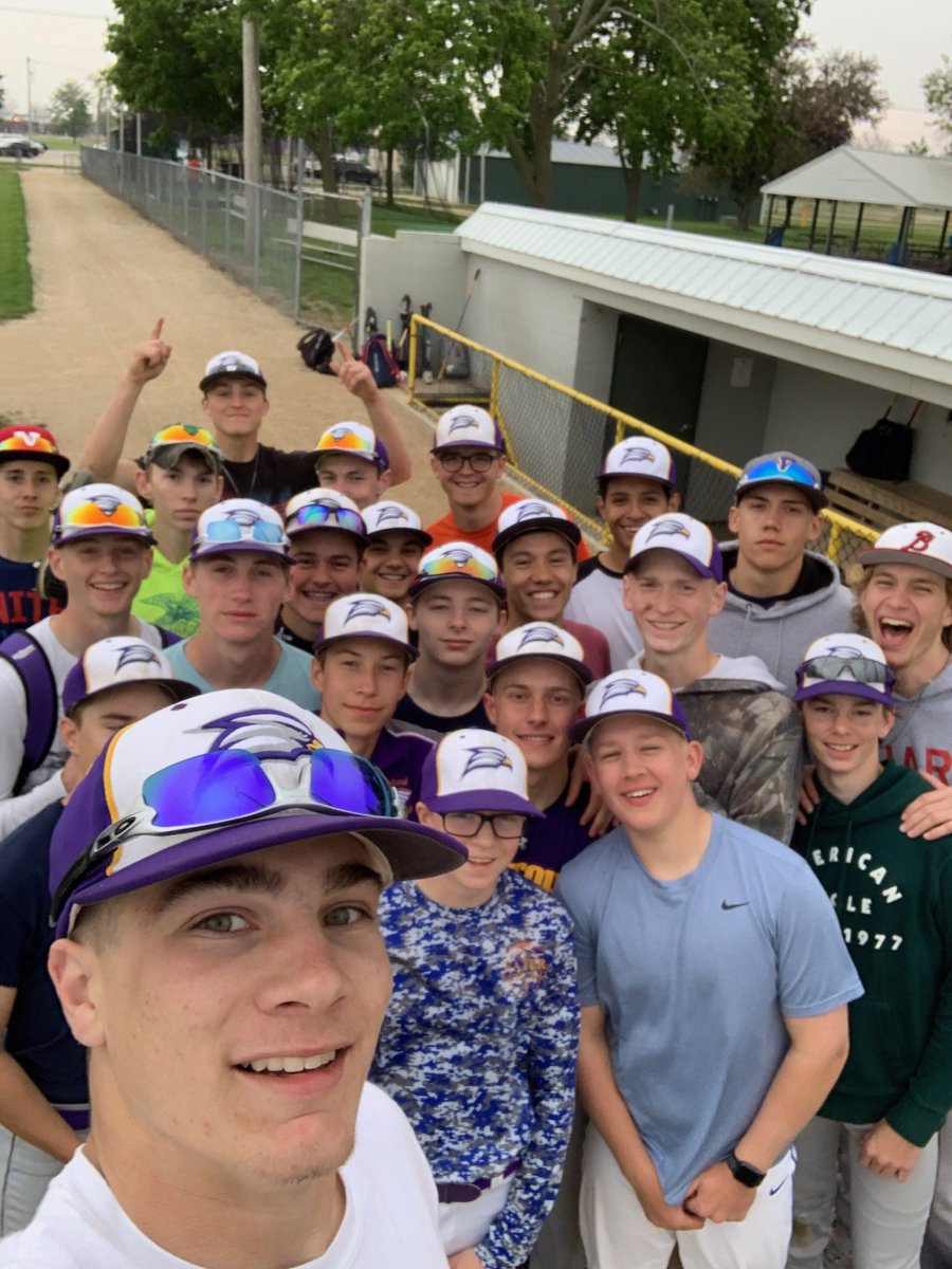 ngpreps's tweet photo. Meet our Athletes of the Week (and their teammates): Nolan Roseman from @rthsbaseball and Charly Warlow from @LeRoySoftball. Details https://t.co/sycAlgR3V0 https://t.co/11zyusMJwf