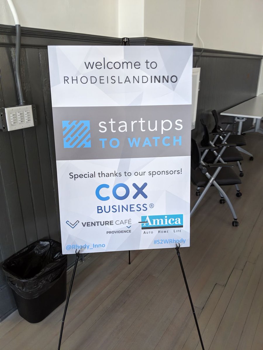 vencafePVD's tweet image. Congratuations to @InnovateNewport and @RhodyInno for their first-class #startupstowatch event last night, and shoutout to @LiveMightyWell @PowerDocks @milospm1206 @sree86417845 for their #startupstories

@Amica @CoxBusinessRI
