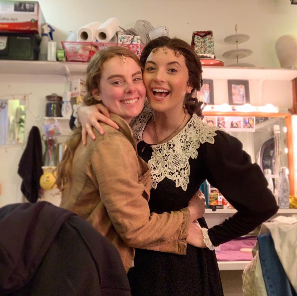 Ma wee princess is making her COSETTE debut tonight <a href="/lesmisofficial/">Les Misérables</a> ! Love you hen <a href="/GraceEleonoraF/">𝗚𝗿𝗮𝗰𝗲 𝗙𝗮𝗿𝗿𝗲𝗹𝗹</a> fantine✔️ cosette ✔️