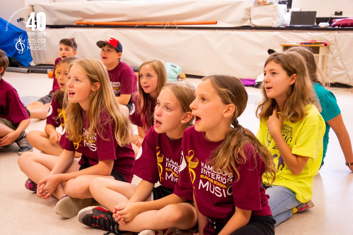 KISSM_Music's tweet photo. Have you got one of those kids who just wont stop singing?  The Kamloops Interior Summer School of Music has just the summer camp for them!   Find out why parents are saying that this is the most ”exciting and engaging program” available to kids in Kamloops! https://t.co/tETWO0iSme