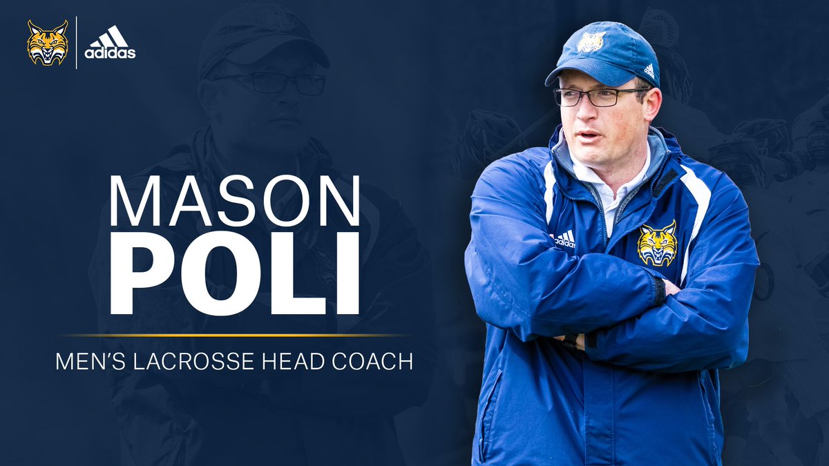 QUAthletics's tweet photo. Mason Poli has been elevated to @QU_MLAX Head Coach!

- 6th head coach in program history
- 3rd head coach at Division I level

READ ➡️ https://t.co/dc73nvsZnk

#BobcatNation https://t.co/9Pb60T8vUj