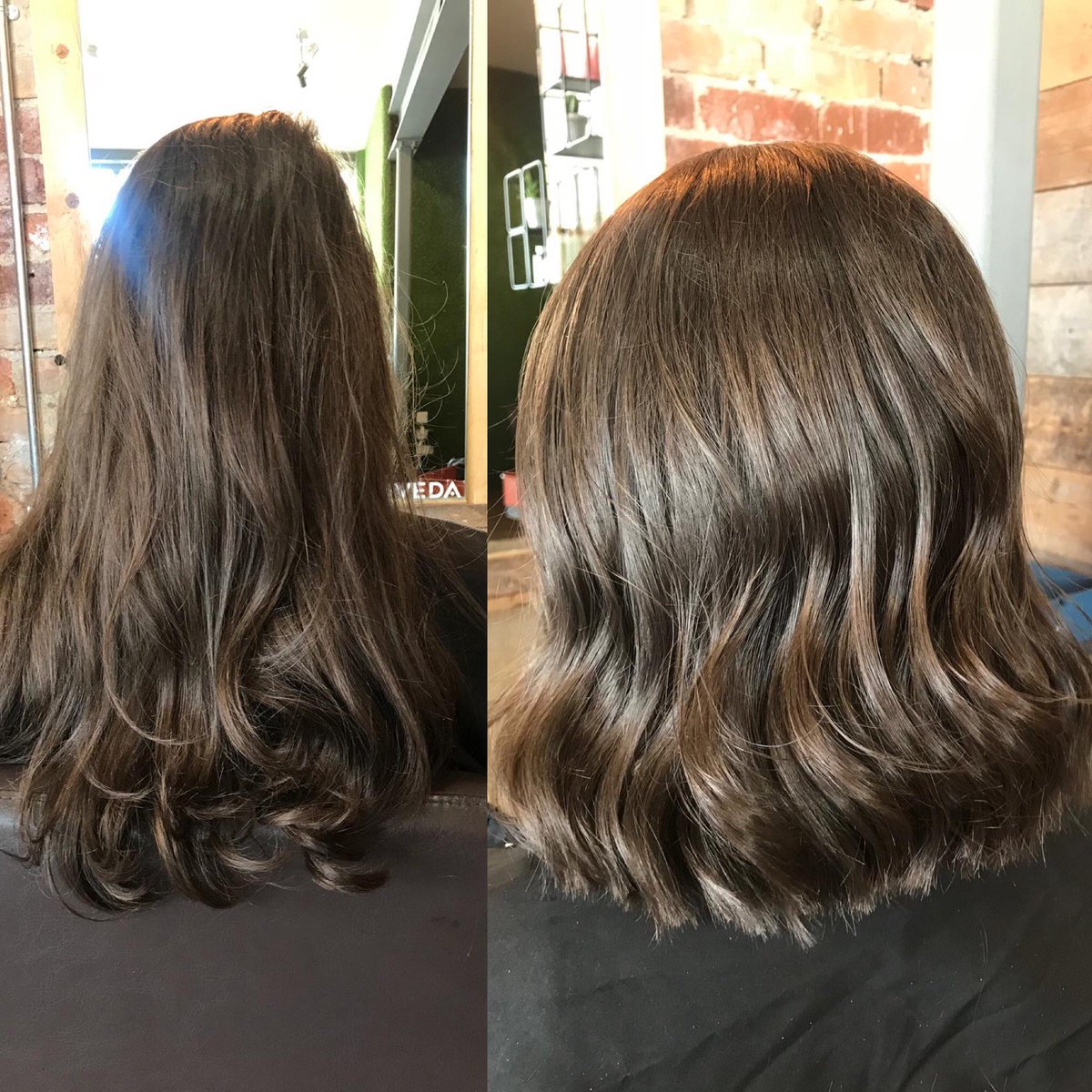 sy_aveda's tweet photo. Gorgeous cut from Long to short π beautiful brunette πββοΈ #syaveda #aveda #avedacares #hairsalonswansea #swansea #swanseahair https://t.co/OJhMZt8u50