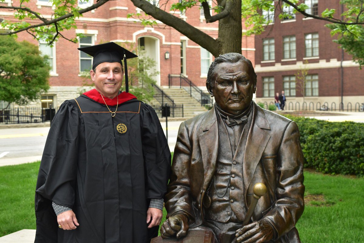 davis_megan32's tweet photo. Congrats @ToddDav83371429 on earning your Master’s degree from Purdue!  Your family is proud of you! #PurdueWeDidIt  #BoilerUp https://t.co/2aUf7GBqUO