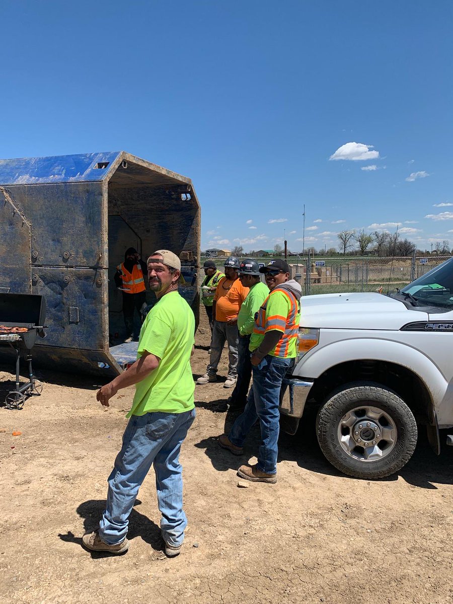 OeConstruction's tweet photo. There is no better way to celebrate a great week on a project then with a BBQ. Our crews excel in SAFETY, GREAT WORK, GREAT ATTITUDE and a JOB WELL DONE!

Your excellence drives our success! THANK YOU!

#Hardwork #Celebration #Construction #SitePrep #SiteGrading #SafetyFirst https://t.co/65N9ebLnDO