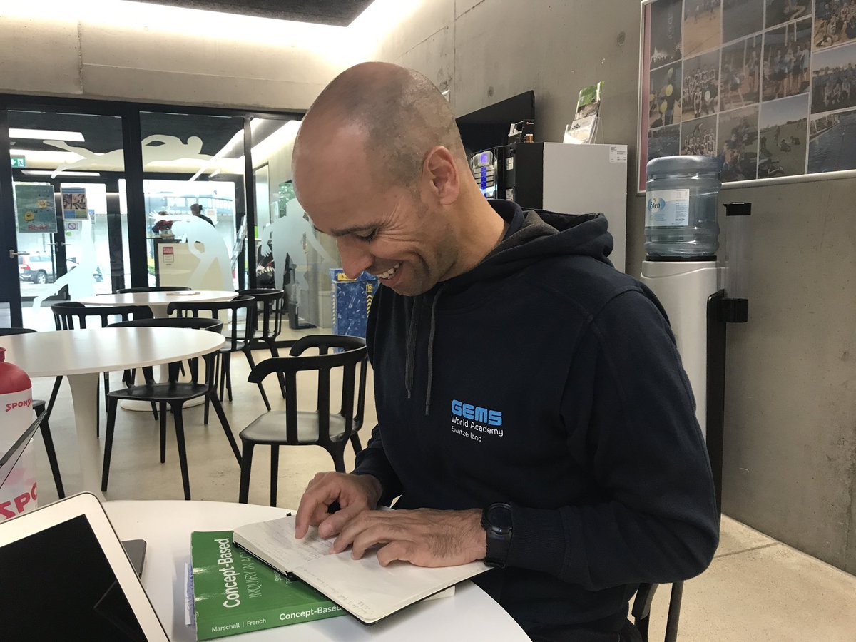 Great to work with <a href="/tomazfaria1/">Tomaz Pereira</a> again to put concept-based PE teaching and learning into action. #CBCI #PEgeeks modifying strategies to keep children active &amp; inquiring <a href="/carlamarschall/">Carla Marschall</a>