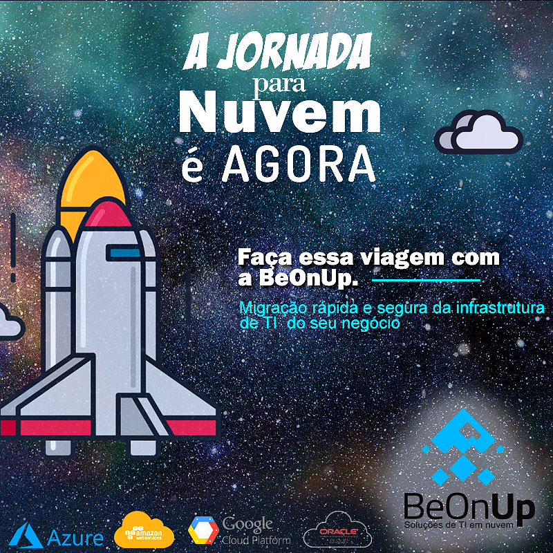 beonup's tweet photo. Bora pra essa jornada com a BeOnUp 🚀
#jornadaparanuvem #cloud  #infrastrutture https://t.co/m4yxKhYRNu