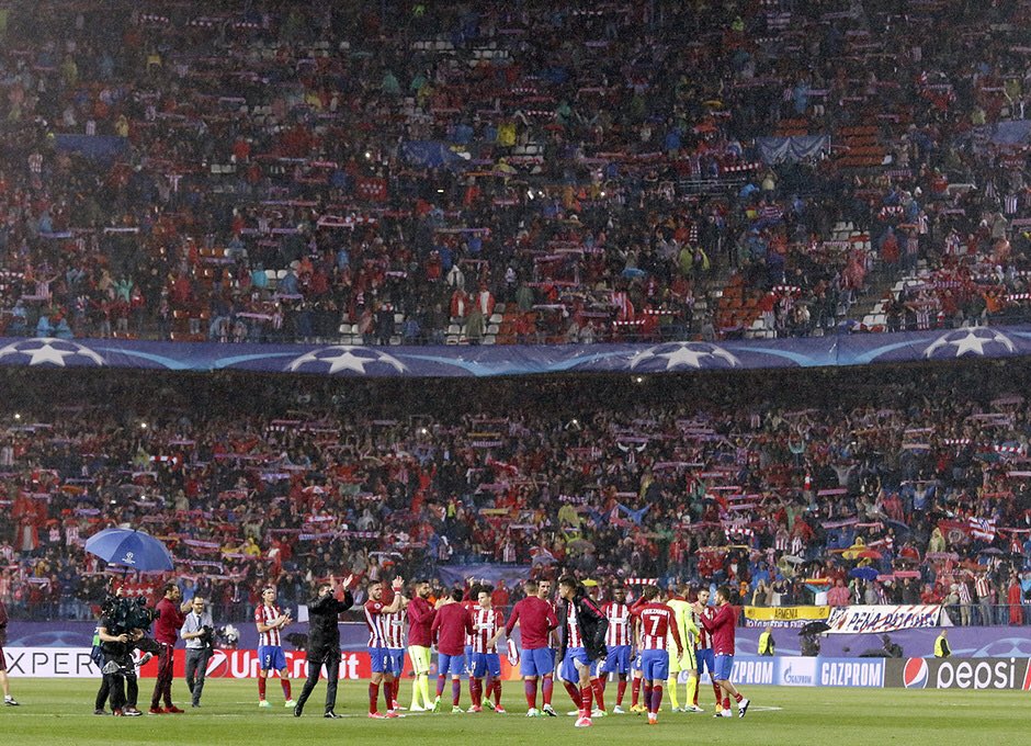 Los50Atleti's tweet photo. Durante aquella noche del 10/5/17, la última europea del #EternoCalderón , perdimos mucho, ganamos más, y nadie de quienes estuvimos presentes, la olvidaremos en nuestra vida. #Orgullosos #AúpaAtleti https://t.co/SYo9ayvx6K