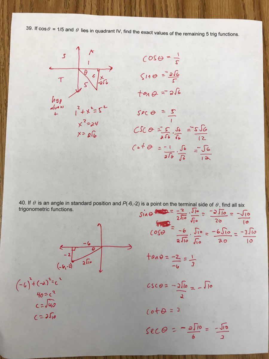 BidartMr's tweet photo. College Algebra - Trig Test Monday!!! https://t.co/R7FxeYzqi7