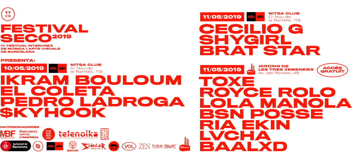 Aquest dissabte hi serem al <a href="/festivalseco/">§e¢o</a> amb el nostre puntde " Feminismes/LGTBI" t'esperem per qualsevol informació. Treballem #EspaisAmables i sense violència vers les dones ni persones #LGTBI