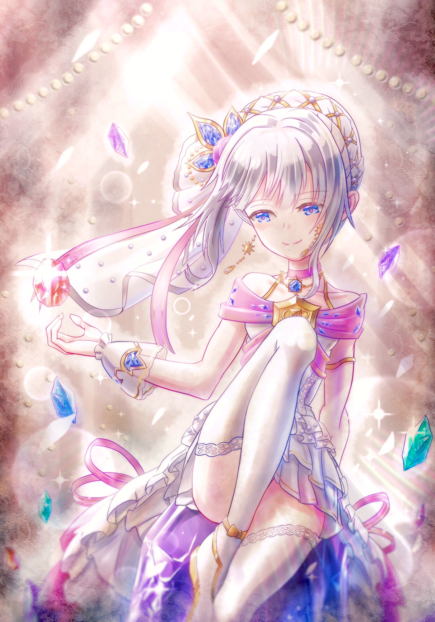 白猫プロジェクト ティナ クリスマスタペストリー クリアタペストリー セット 白猫プロジェクト ティナ クリスマスタペストリー クリア