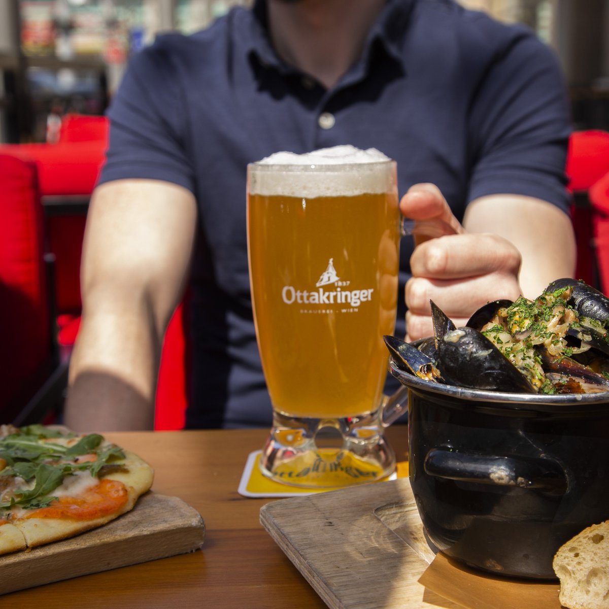 We've added 10 new Biers to the menu, like the Austrian Lager, Ottakringer. Perfect way to say thanks to Mom on Sunday? Yes, we think so.