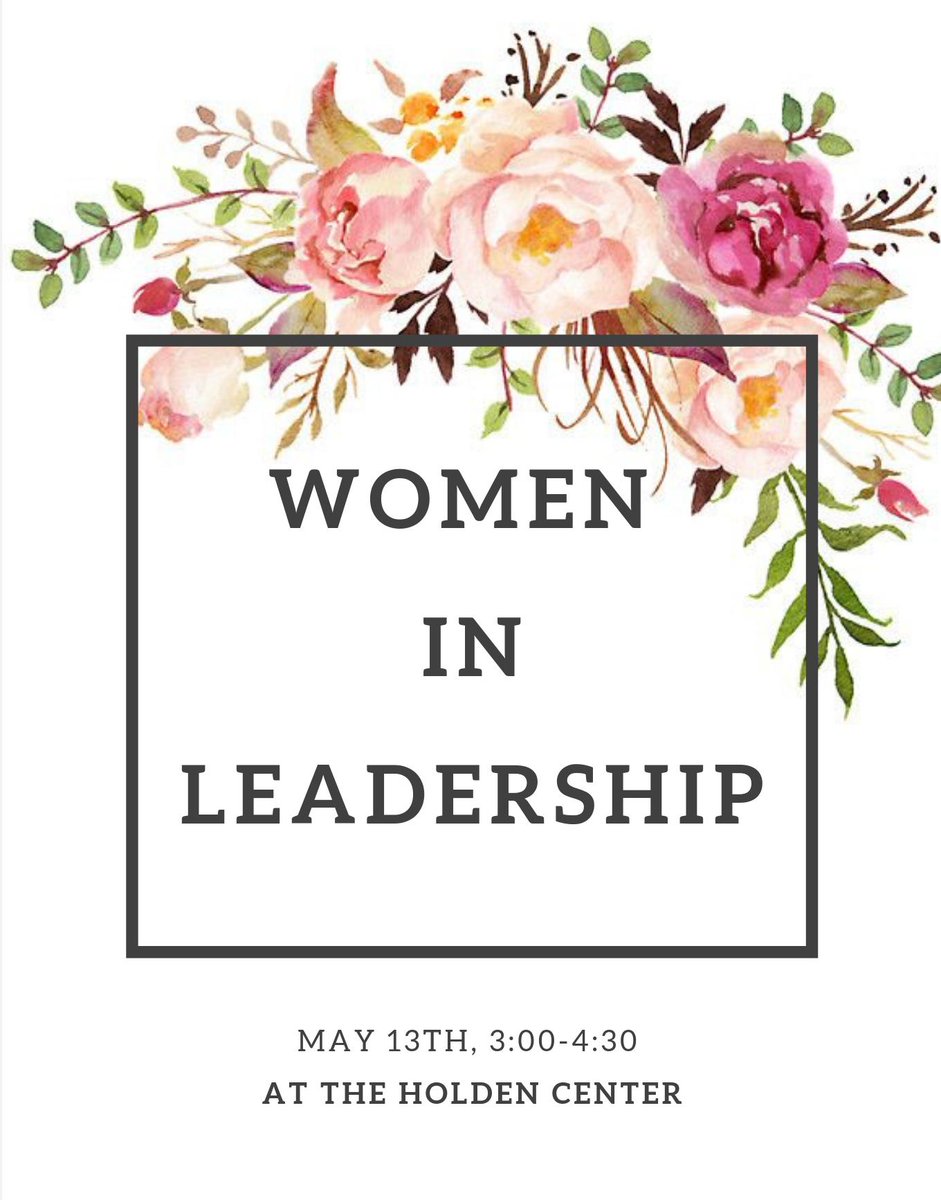 "Some leaders are born women." - Geraldine Ferraro

Learn how to navigate the world of leadership and gain confidence in your ability as a leader.

This workshop is led by our student staff member, Hailey.