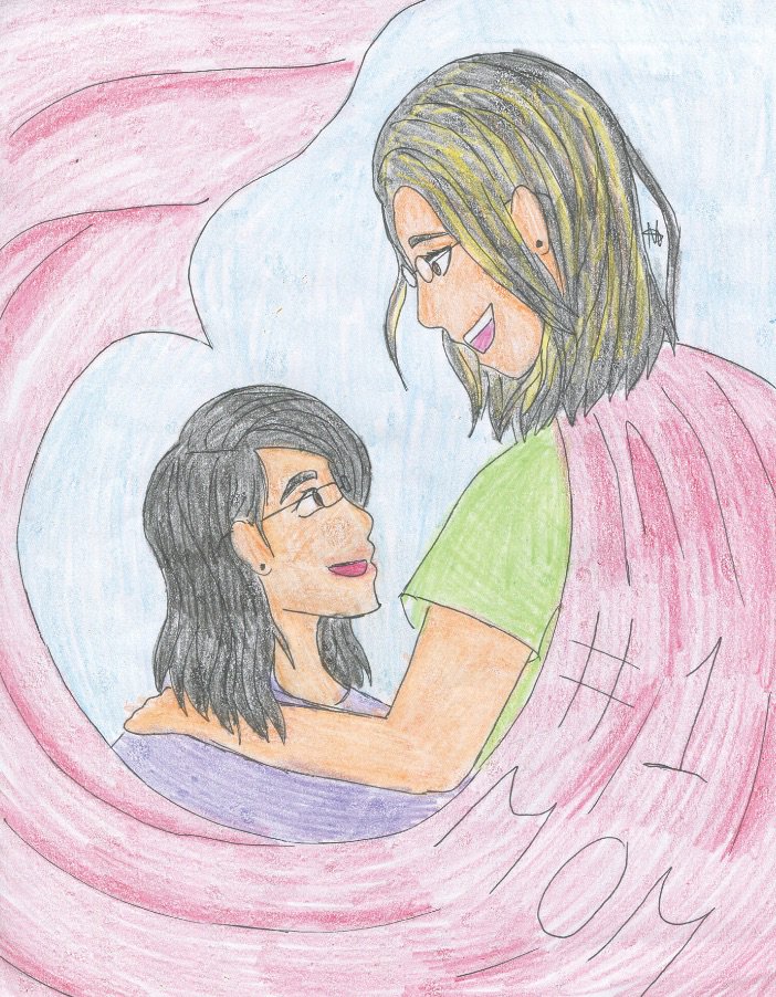 With #MothersDay2019 just a few days away, check out the #ADWJuniorSaints drawings of mothers and read about what @WashArchdiocese students love about them. This drawing is by Maricka Sembria, an eighth grade student at @SMSPiscataway: cathstan.org/news/junior-sa…
