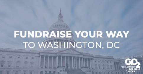GO2forLungCancr's tweet image. Want to join us at the GO2 Foundation Nat’l Advocacy Summit in Washington, 7/21-23, but travel costs are out of your budget? Good news! Fundraise your way to DC by joining the Summit Challenge! #LCpolicy #LCSM &amp;gt;&amp;gt; bit.ly/2RyeRBe
