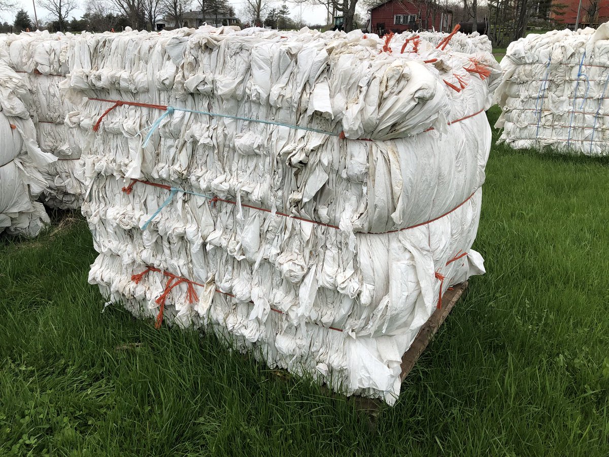 Picked up the first two #pacit plastic compactors yesterday - looking forward to future work with local <a href="/OntarioFarms/">Ontario Federation of Agriculture</a> federations and <a href="/NOFIA_Agri/">NOFIA</a> on turning that excess Northern Ontario on-farm plastic into a resource! #farmnorth