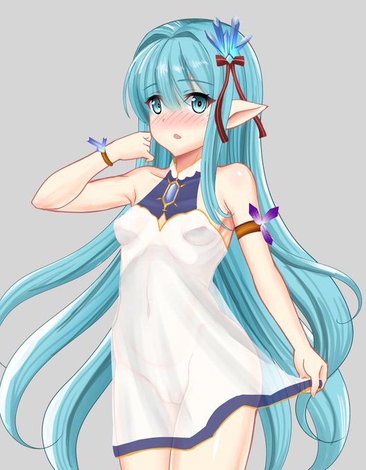 グラブルでリリィのフェイトエピソードやってたらイベントでも登場してたクリスタリアのアリエっていうキャラを見て無性に描きたくなったので
深夜に一心不乱に落書きしてしまった。眠いけど満足 💤 