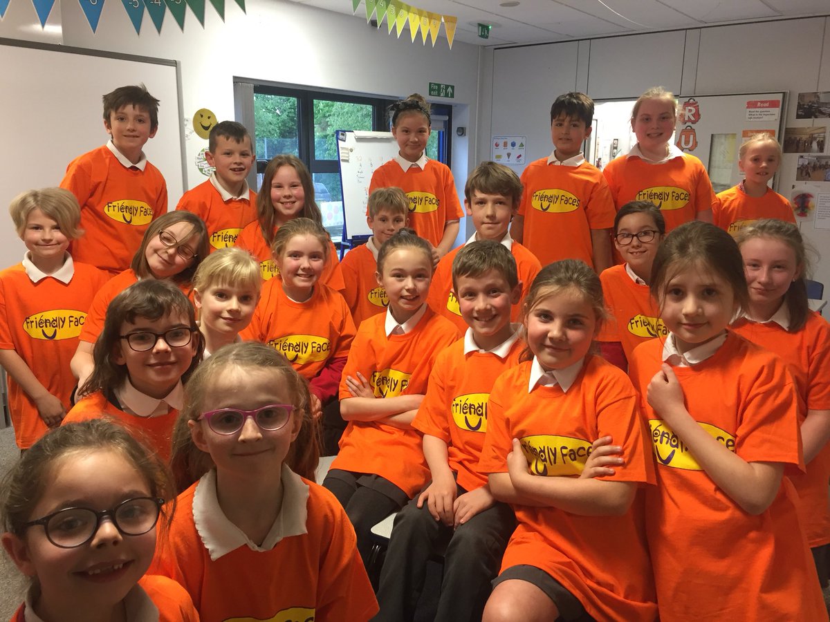 Introducing our BVS Friendly Faces. New t-shirts arrived, new poster, promo posters on order and new rota/roles to come, but same kind, caring and supportive children. A credit to our school and their peers!