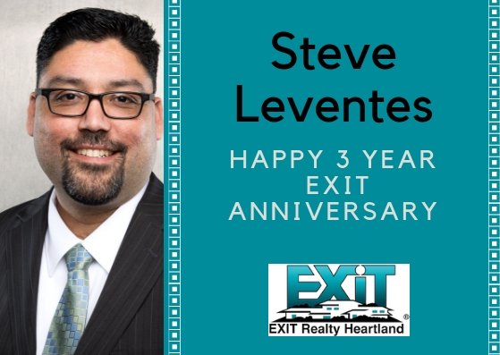 Thank you for all your hard work Steve! We are wishing you a great EXIT Anniversary.