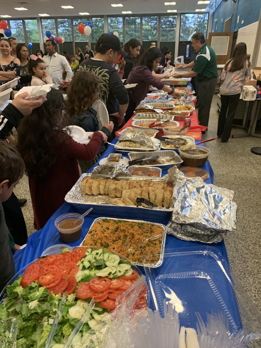 ELL End of year celebration always a success!! Thanks to all the parents who cooked  all the delicious food and desserts! 🍽<a href="/NMBerkley_NJ/">Berkley</a> #NMUKNIGHT