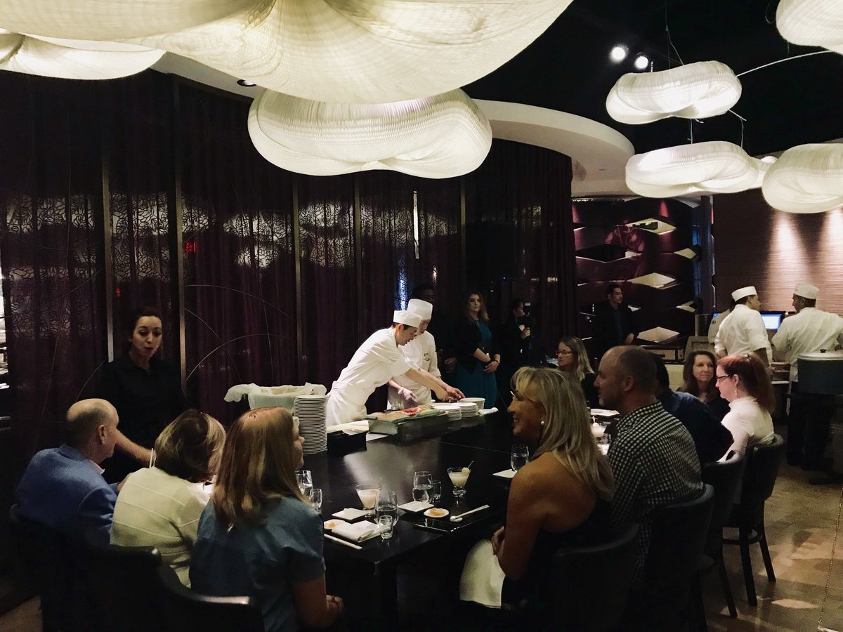 Kicking off an incredible lunch with Chef Nobu Matsuhisa @NobuWorldwide <a href="/CaesarsPalace/">Caesars Palace</a> #vegasuncorkd