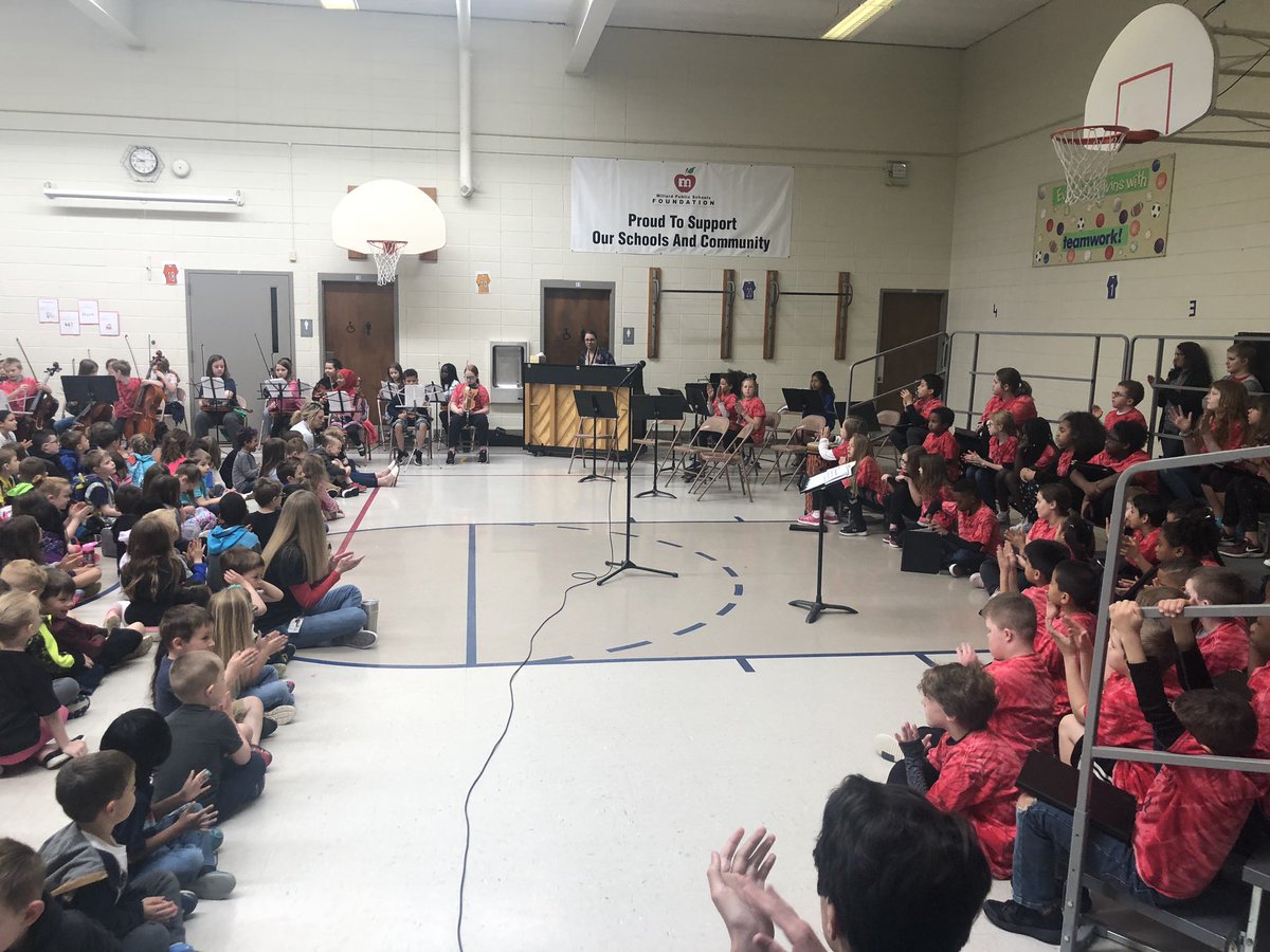saun19's tweet photo. A day full of talented musicians @CodyElementary! Our Cody band, orchestra, and Cody choir were spectacular this morning! Thanks 
@NMS_Mustangs Orchestra for stopping by this afternoon!  @bensax2 @anjubbyferguson @SaraJo17 https://t.co/tVySIGckWo