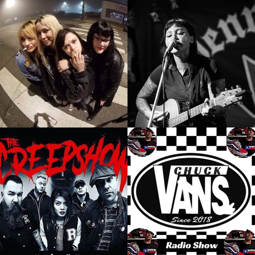 ChuckVansShow's tweet photo. Getting your weekend started right at 5pm CST with a NEW #ChuckVansShow on @Radio_WIGWAM #NewMusic from @OldFirmCasuals @DuffMcKagan @TacocaTs plus music from #Ramoms @AntiQueens @jennywoooi @thecreepshow and more! Tune in below 👇🏻
https://t.co/9a4ICSgAz9 https://t.co/nfla3yMF6S