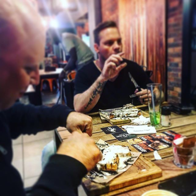 AlistairPugin's tweet image. When speaker dinner turns into a waffle fest. #SPSDBN bit.ly/2LDbhr8