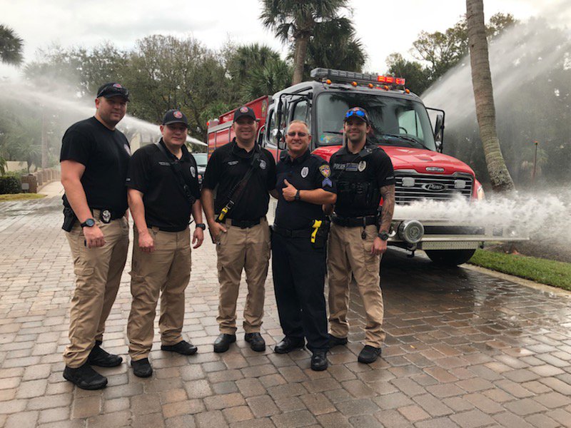 Training at Indian River Shores Public Safety Department is critical to ensure our officer's are prepared for any incident. 
Our officer's receive over 300 hours of police, fire, and EMS training annually.