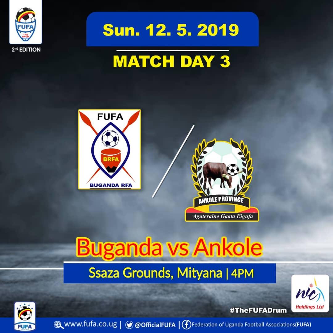 BugandaRFA's tweet image. #THE_FUFA_DRUM
BUGANDA vs ANKOLE 
Sunday 12th-05-2019 @Ssaza Ground Mityana | #EntryFee: 5000/-