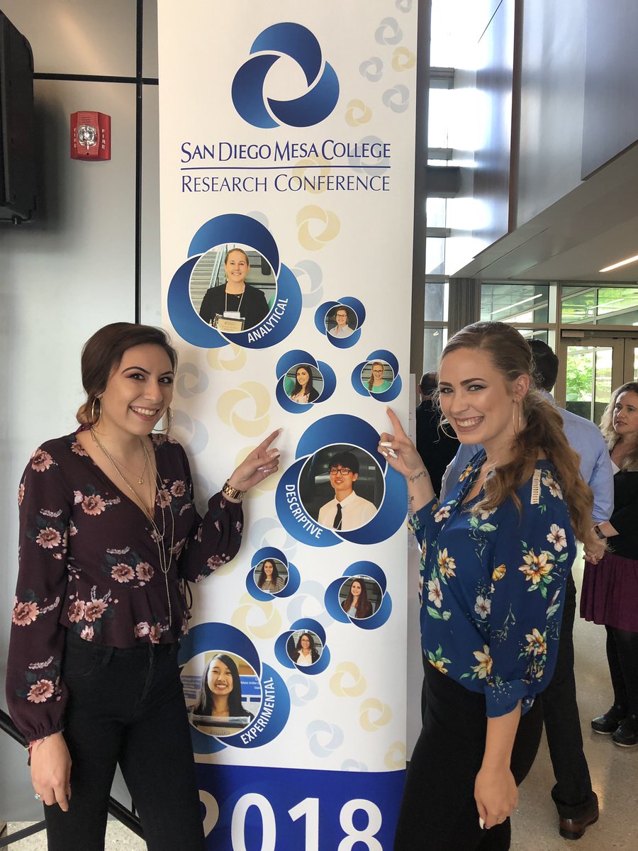 Dr_Inna's tweet photo. So impressed with my current research students, who did fantastic jobs presenting at the Mesa College Research Conference, and of my last year students who returned to present awards. You go, girls! I know you’ll go far! #SDMesaCollege #MCRC2019 #WhyITeach #studentresearch https://t.co/TzozVtS6sh