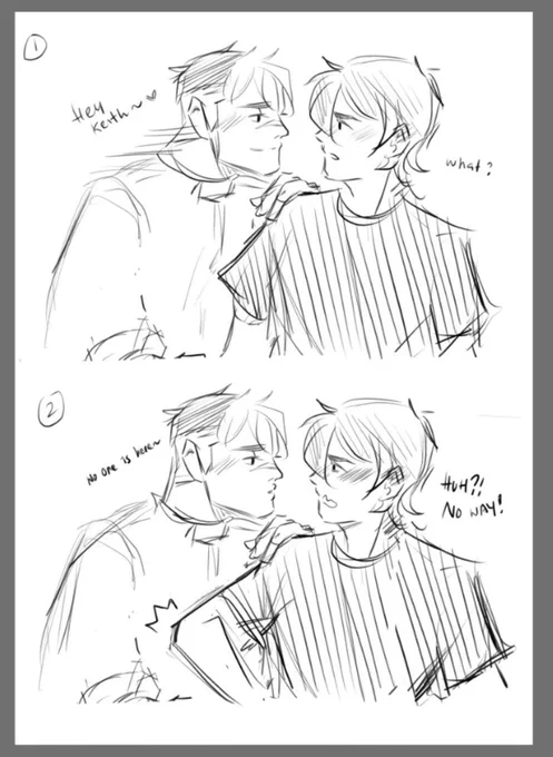 OH /// I found my old #sheith lil sketch comic ??!! So fluff , I'm just. 