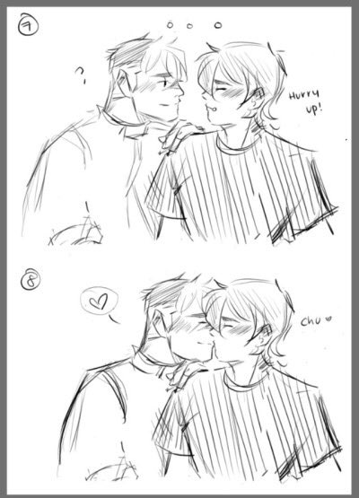 OH /// I found my old #sheith lil sketch comic ??!! So fluff , I'm just. 