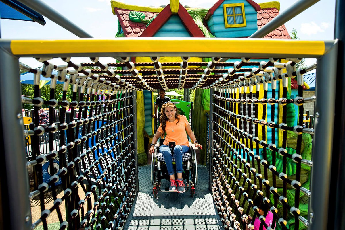 PlayCoreNews's tweet photo. After almost 2 years of planning, researching, and designing, EXPLORE Playground in Hoover, AL welcomes children of all abilities to enjoy play and reconnect with nature at their newly opened 22,000 sq. ft. playground! @gametimeplay#FeatureFriday #PlayCoreNDS https://t.co/sSaZacIK34