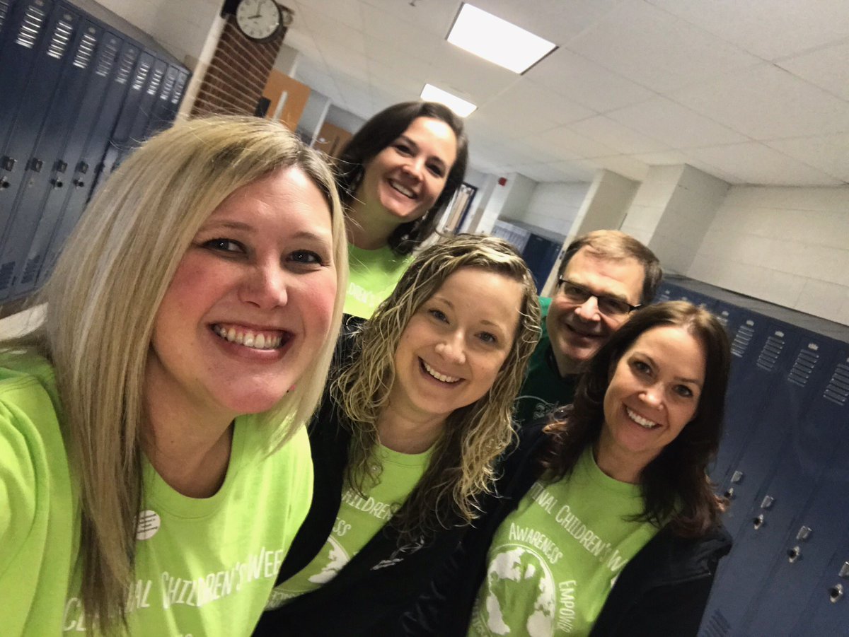 What an amazing day at LHS! Loved seeing so many students & staff wearing green or rocking buttons! Thank you for celebrating our students and Ellie 💚 #ExceptionalChildrensWeek #ILECW #GoLemont