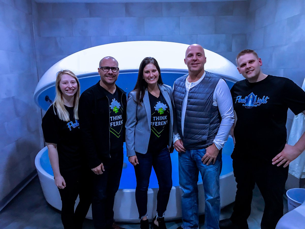 floatlightfloat's tweet photo. Our friends Dr. Patrick Flynn, Ross Allen Skorzewski and Brianna Simoens from the The Wellness Way were some of the most compassionate caring people we have met!
#sensorydeprivation #flotationtherapy #neenah #appleton #menasha #oshkosh #kimberly #kaukauna #floatinglight https://t.co/9tMIEMjuSm